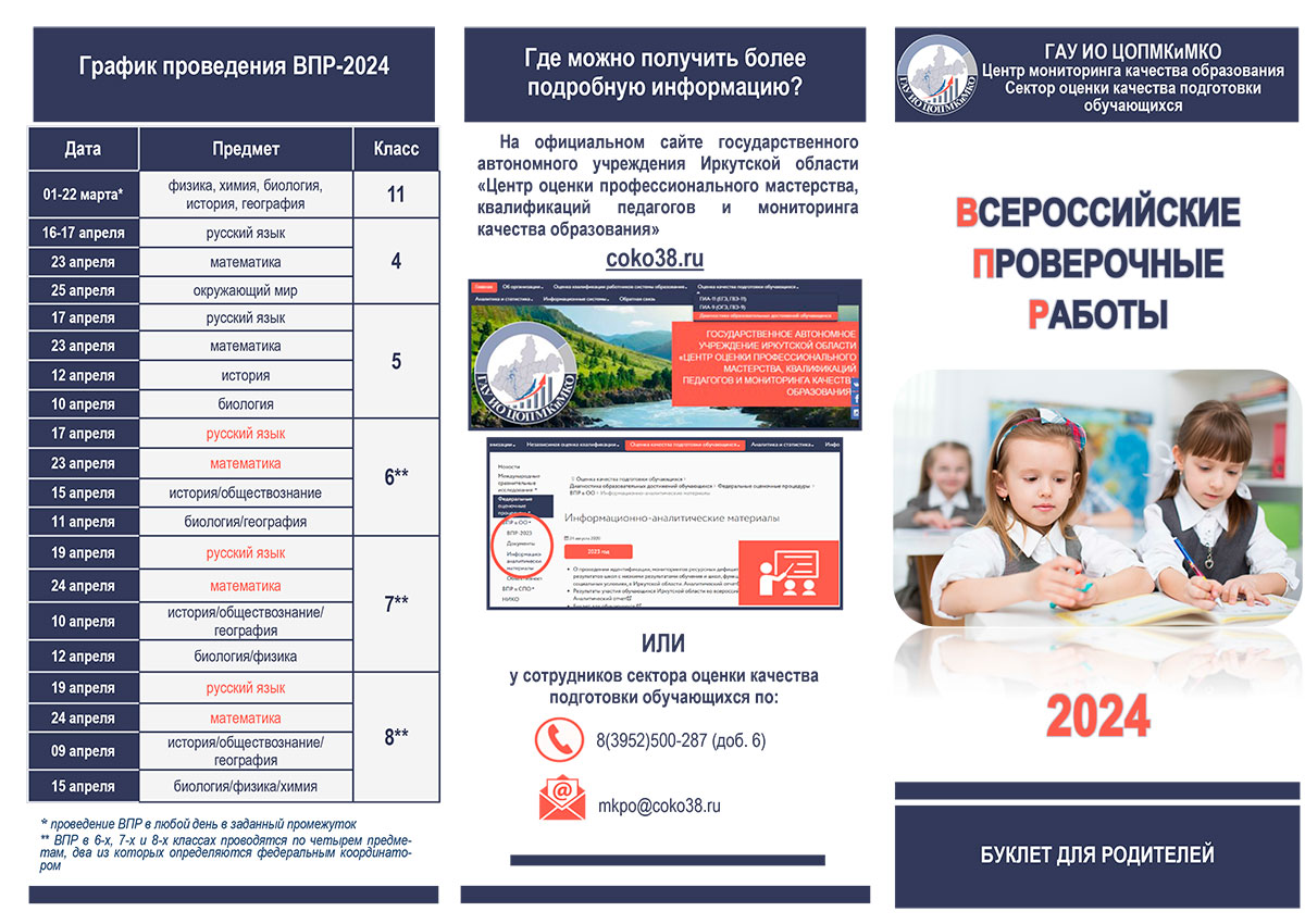 Подготовка впр 2024 год